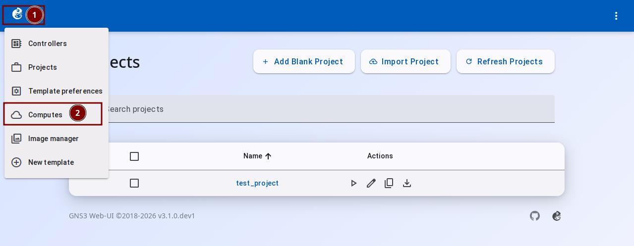 Open compute node management