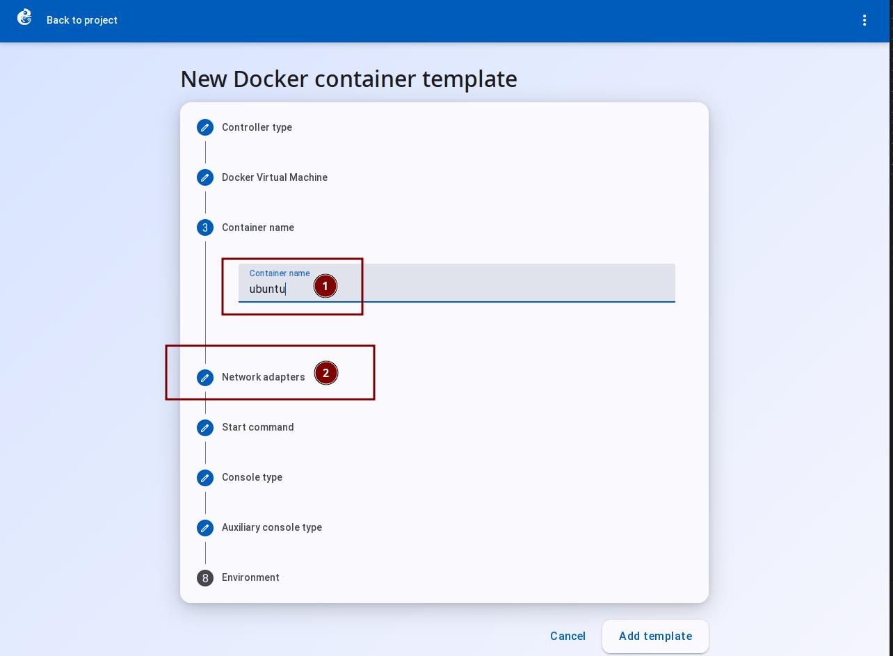 Container name