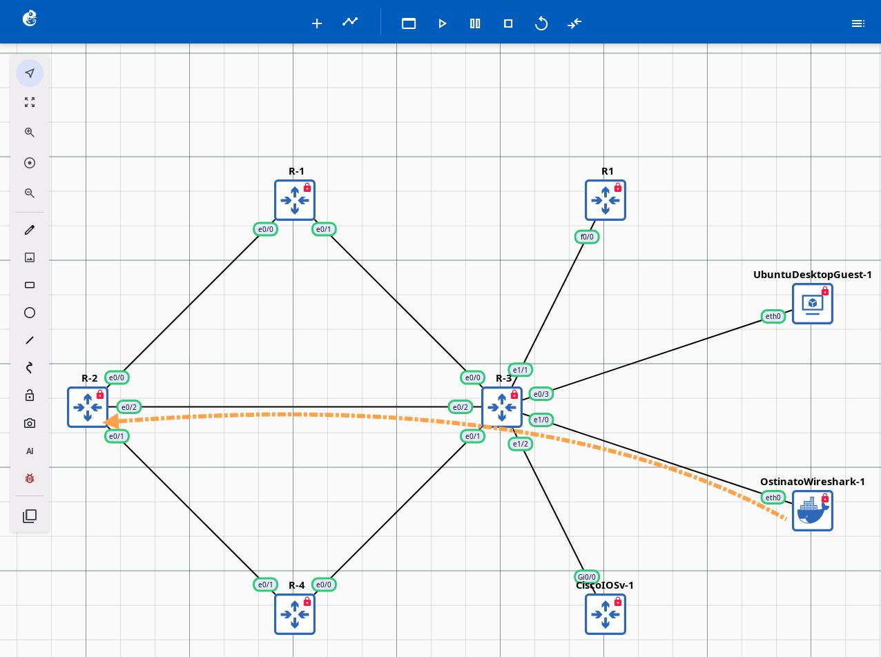 Freeform line example