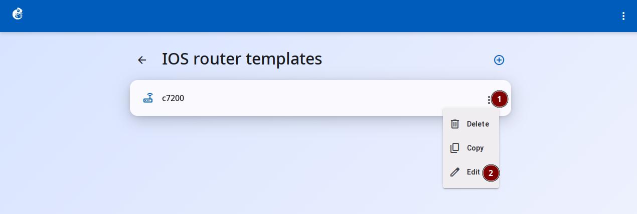 General settings