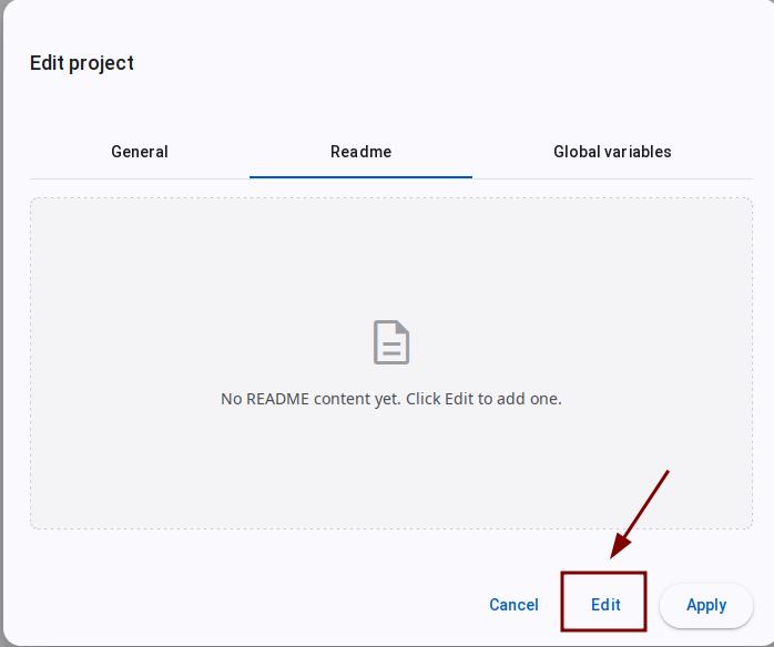 Readme preview mode