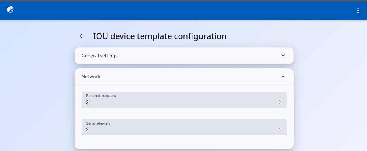 Network configuration