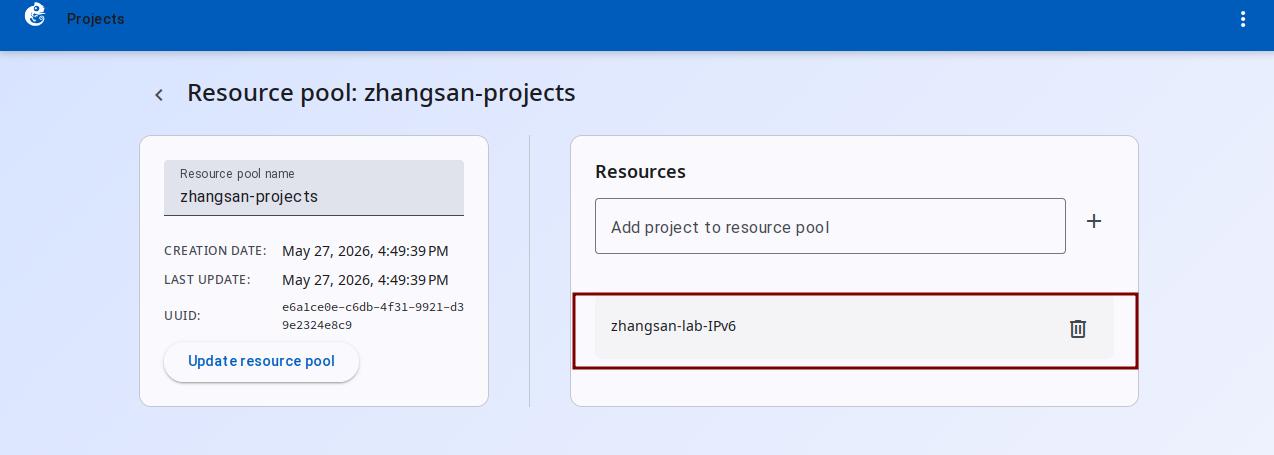Project added