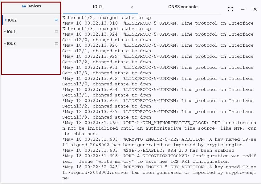 Device Management Sidebar
