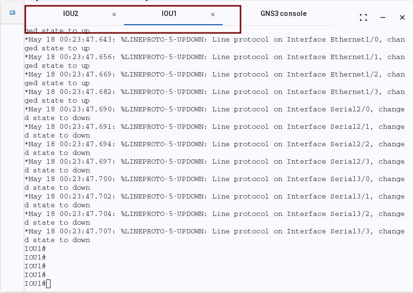 Multi-Tab Console Window