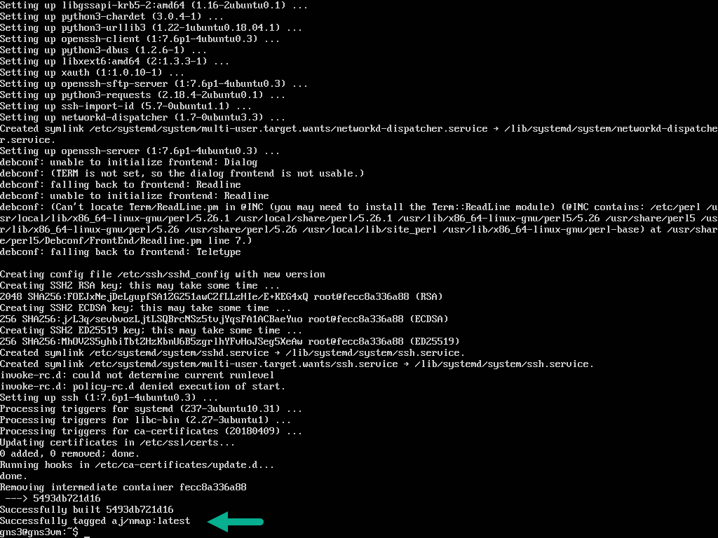 unraid gns3 docker