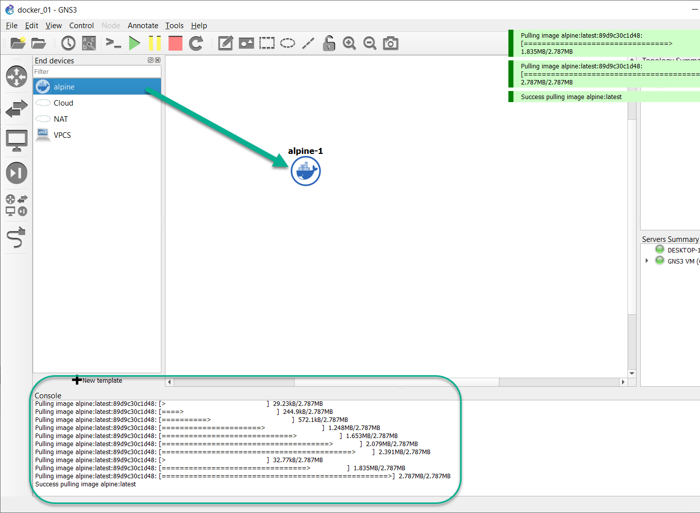 gns3 docker unraid