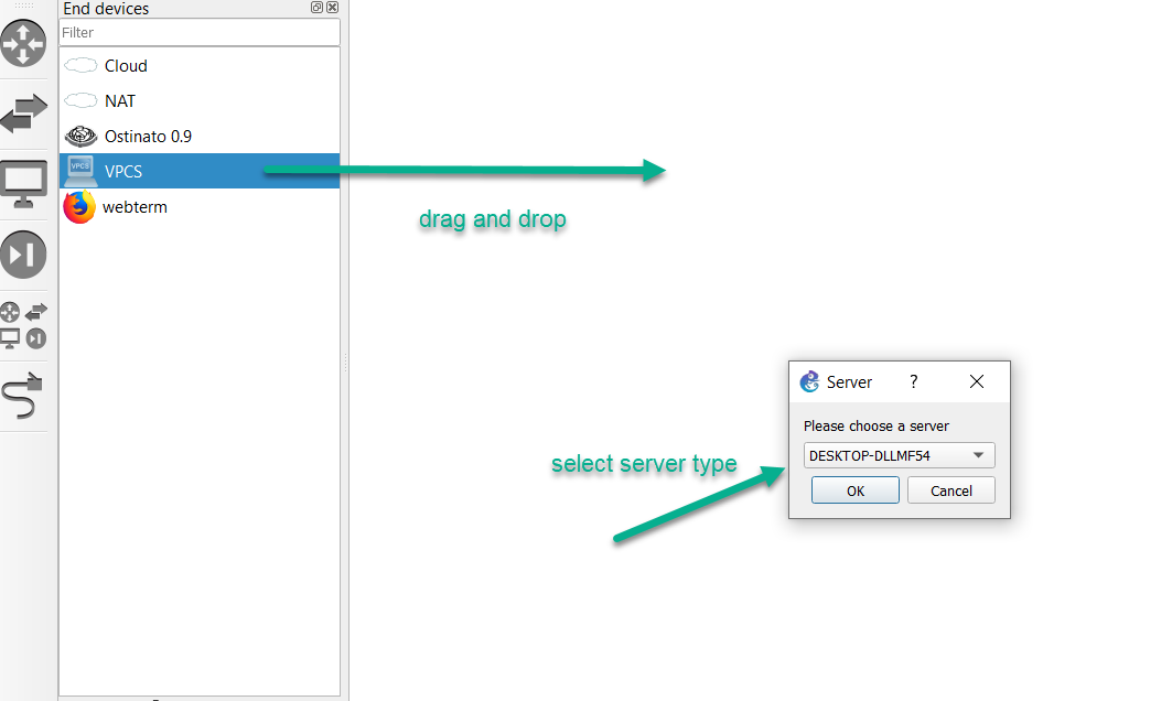 vpcs in gns3 tutorial