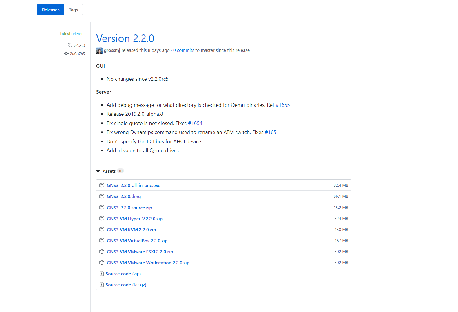 download gns3 vm vmware workstation 2.1 3 zip