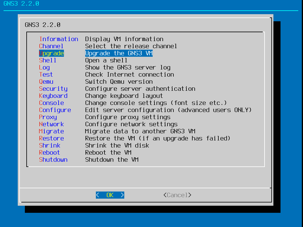 gns3 vm install