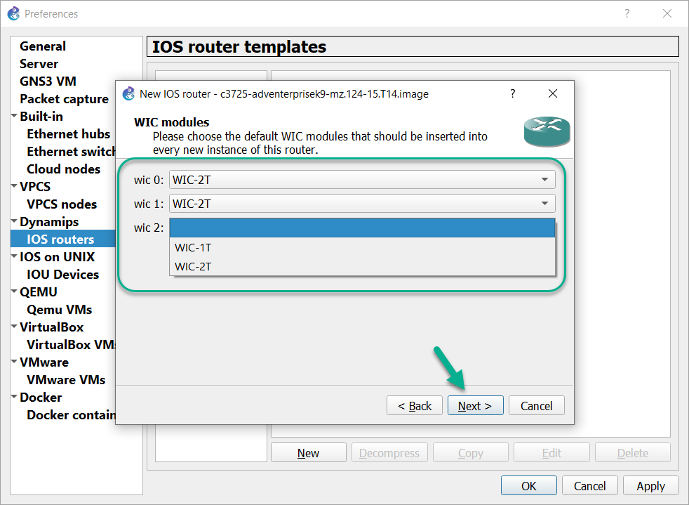 gns3 vm install on esxi