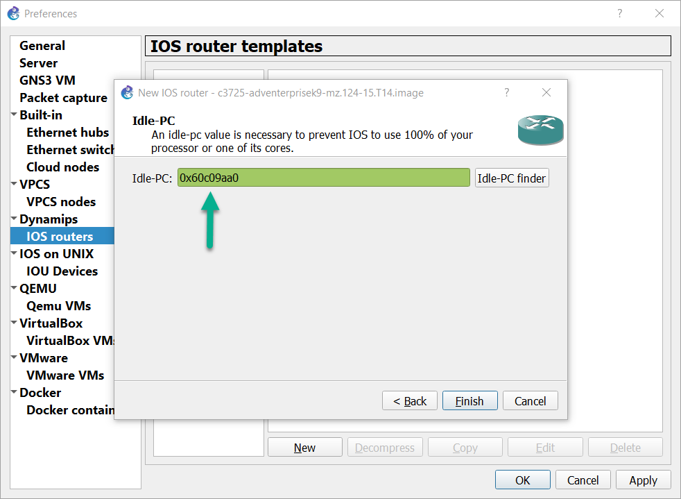 gns3 vmware help