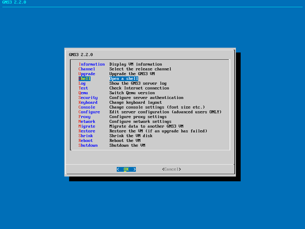 gns3 vm install on esxi