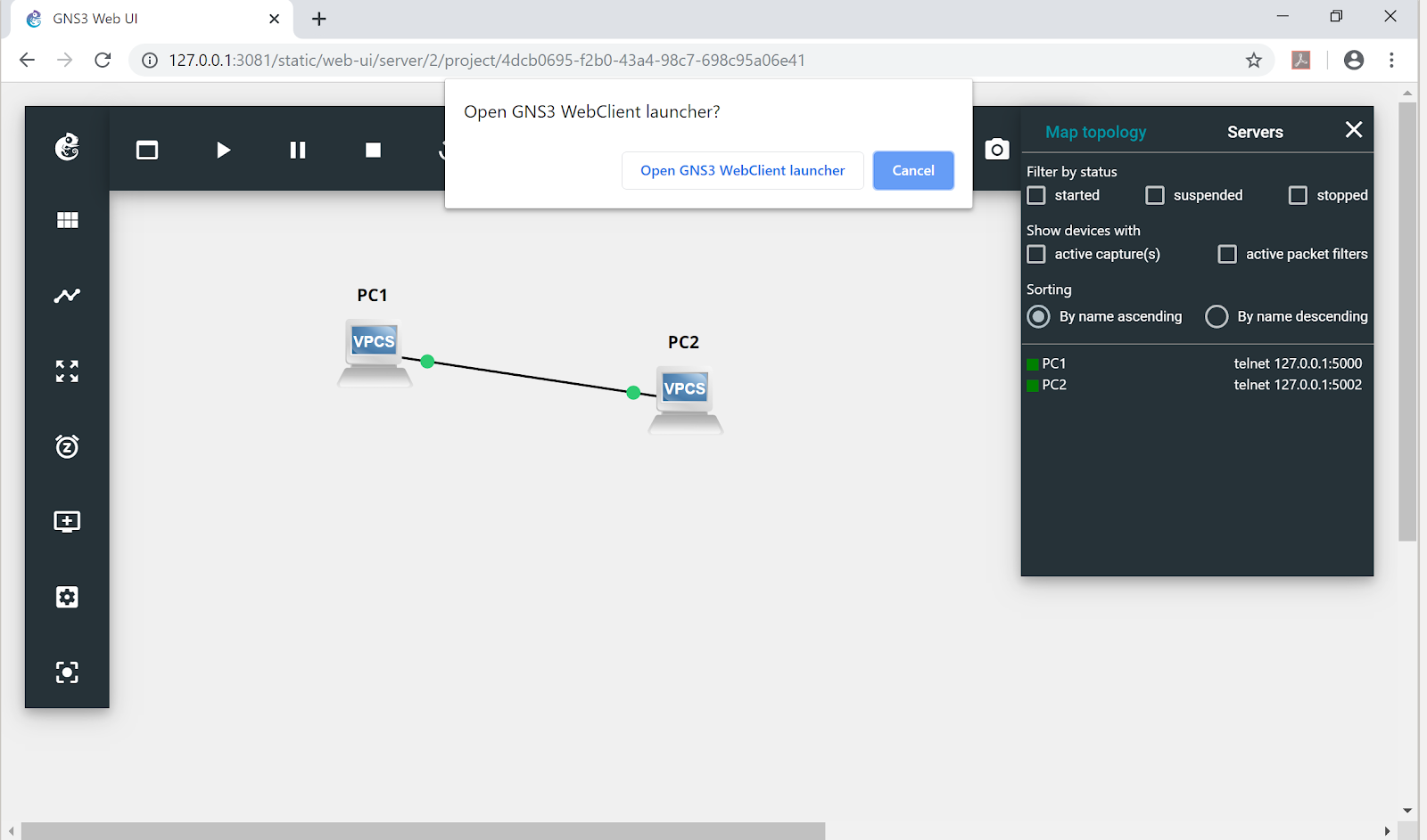 setting up cisco asaasdm in gns3