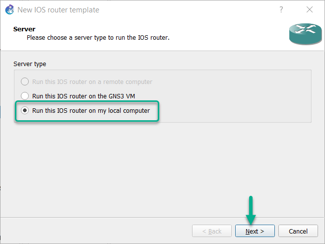 gns3 router ios